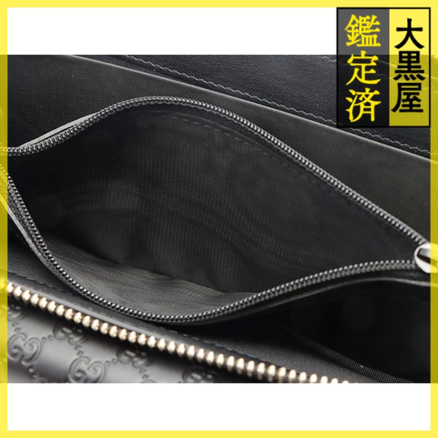 GUCCI（グッチ） マイクロ グッチシマ ラウンドファスナー 長財布