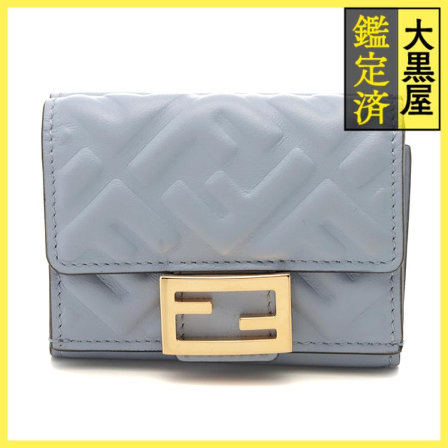 FENDI（フェンディ） 財布 レディース 8M0395 バゲット マイクロ 三