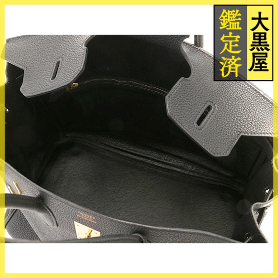 HERMES（エルメス） □G刻印 バーキン35 ブラック/GP トゴ