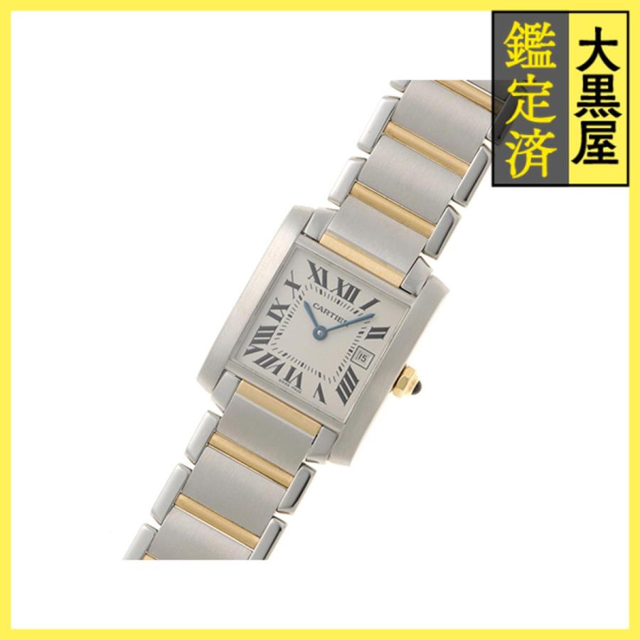 (美品)カルテェエ　タンクフランセーズ カルティエ タンクフランセーズ 18KYG SMサイズ - 腕時計専門店THE