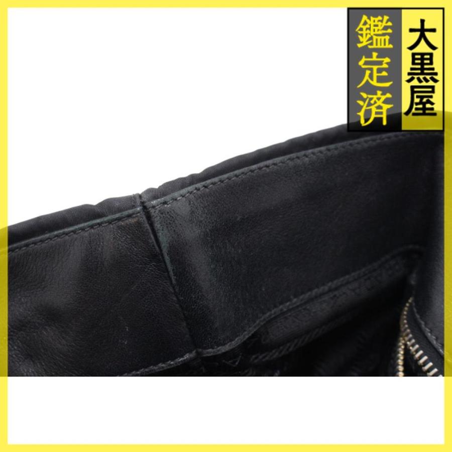 PRADA（プラダ） リボントートバッグ ブラック ナイロン/レザー : 質屋