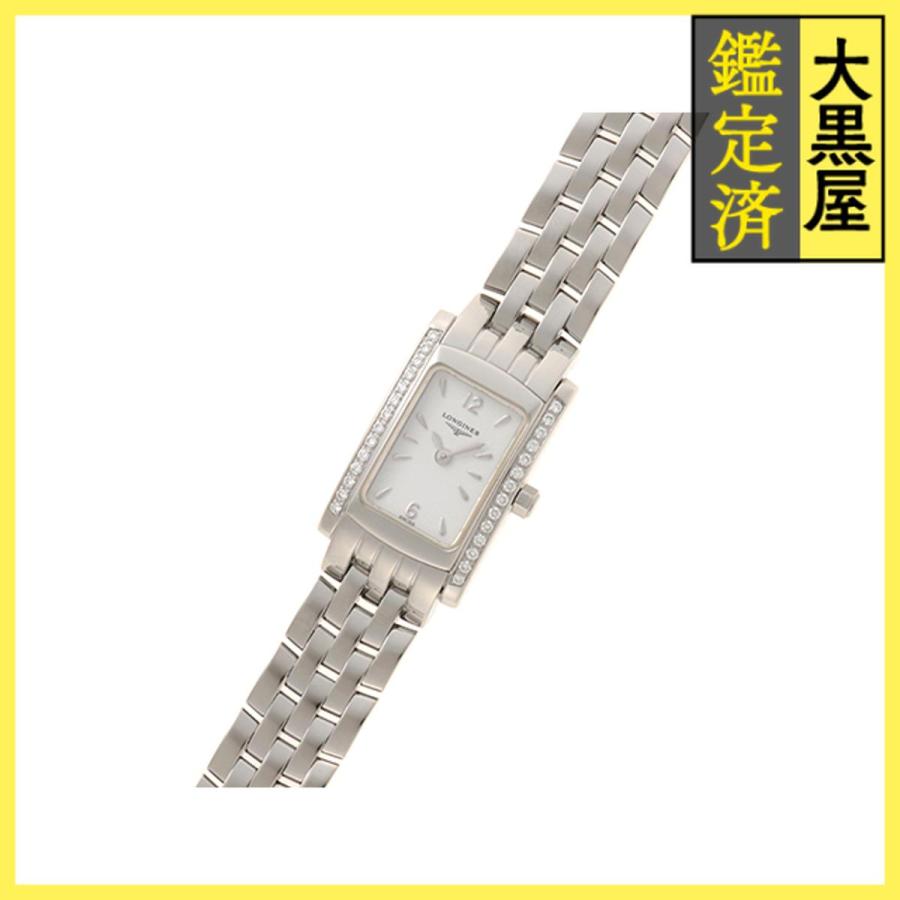 LONGINES（ロンジン） - L5.158.0 SS/SS クォーツ ホワイト 女性用