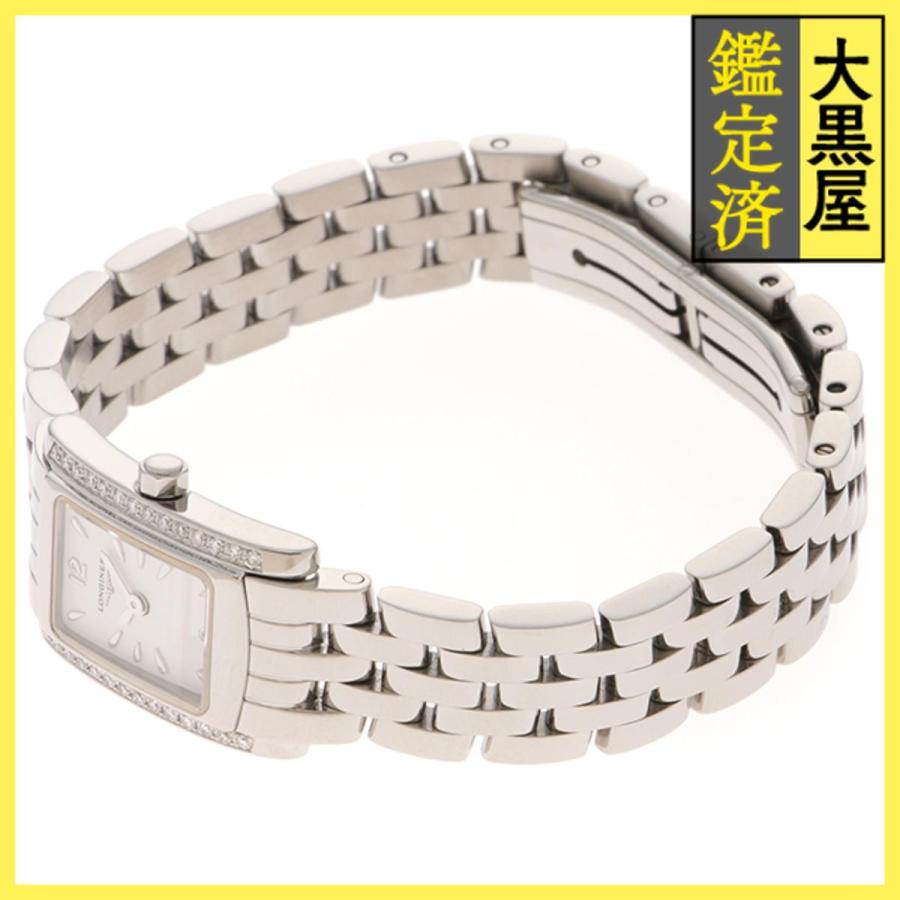 LONGINES（ロンジン） - L5.158.0 SS/SS クォーツ ホワイト 女性用