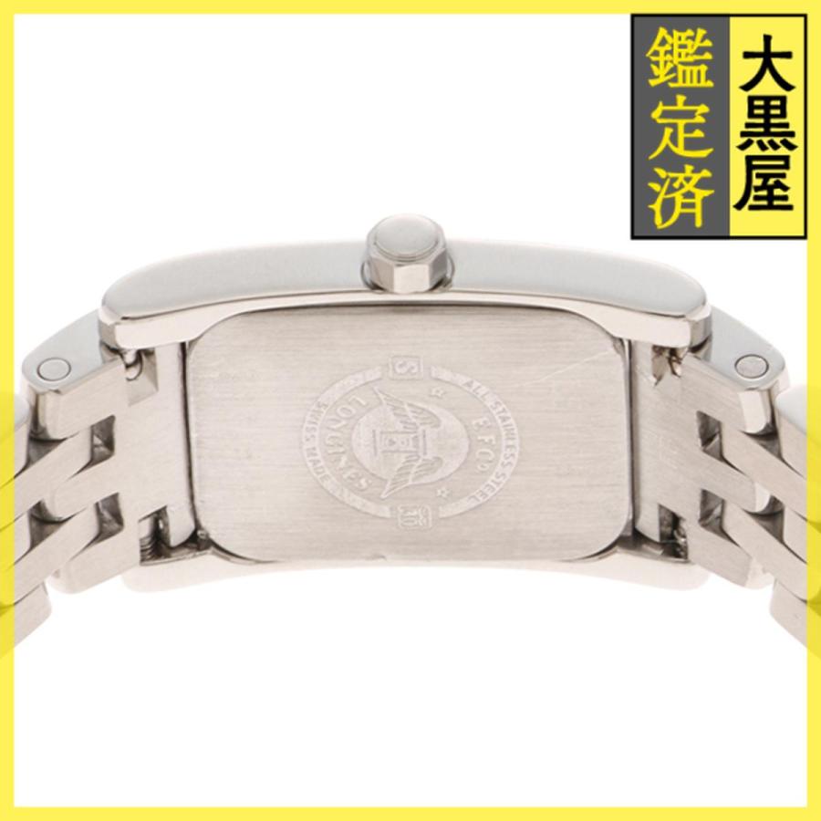 LONGINES（ロンジン） - L5.158.0 SS/SS クォーツ ホワイト 女性用