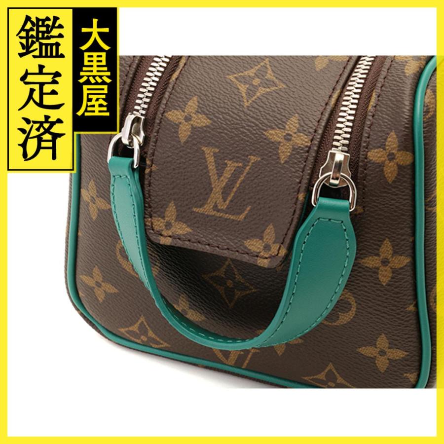 ルイヴィトン　マカサー　緑 LOUIS VUITTON（ルイ・ヴィトン） 財布 モノグラム・マカサー コイン