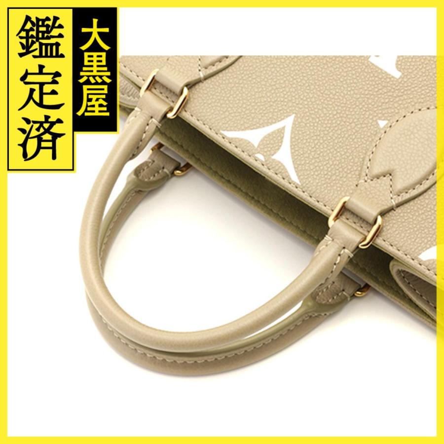 LOUIS VUITTON（ルイ・ヴィトン） オンザゴーPM バイカラー モノグラム