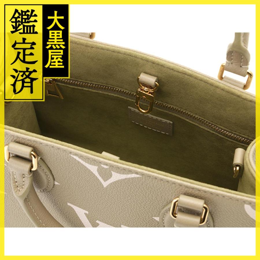 LOUIS VUITTON（ルイ・ヴィトン） オンザゴーPM バイカラー モノグラム