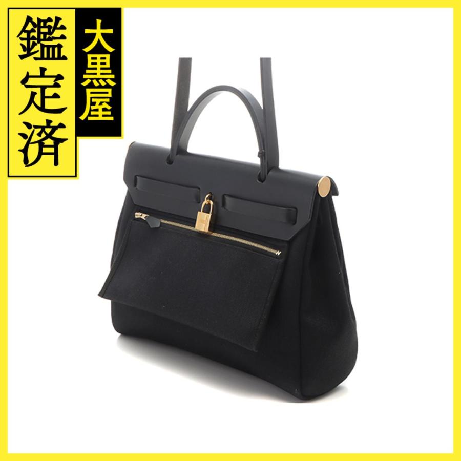 HERMESエルメスバック HERMES（エルメス） 2wayショルダー エールバッグジップPM ブラック