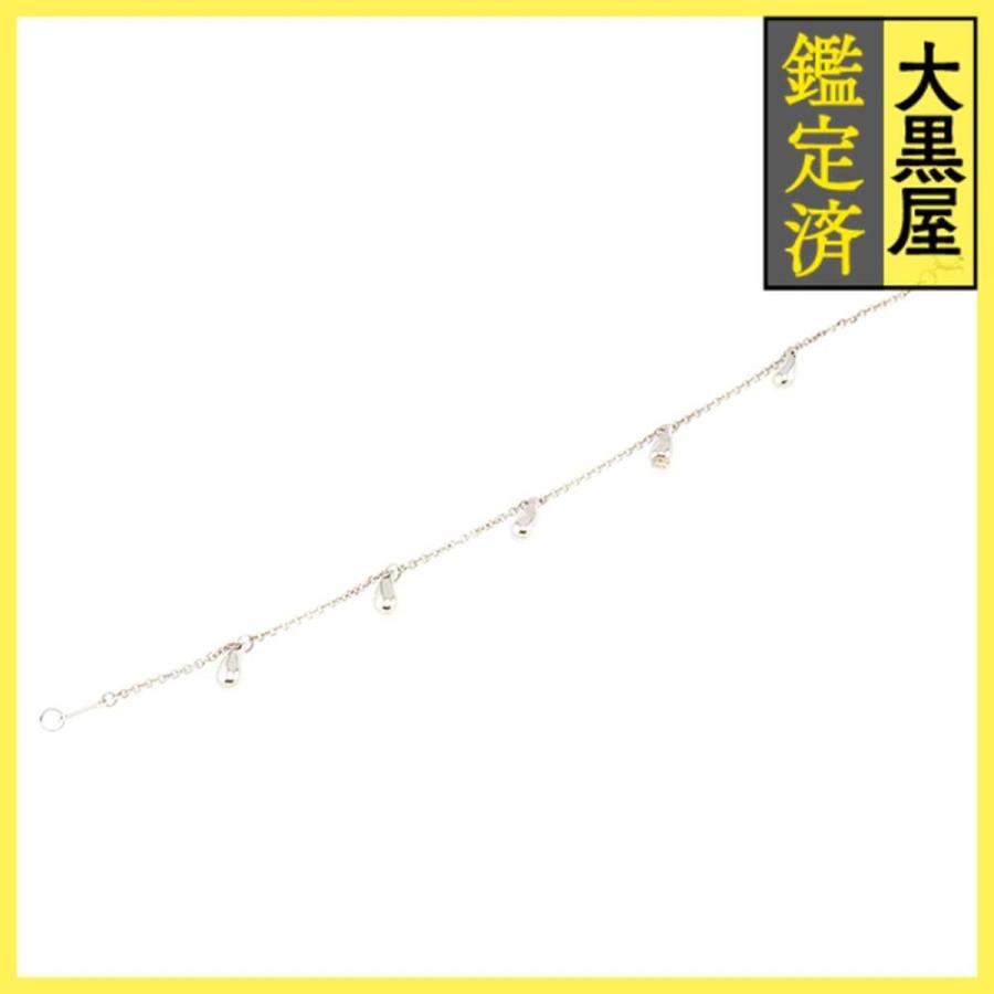 美品 ティファニー ティアドロップ ブレスレット 5連 シルバー 18cm TIFFANY&Co.（ティファニー） Tiffany ブレスレット 5連ティアドロップ