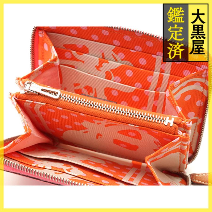 HERMES（エルメス） 財布 アザップ シルクインコンパクト ローズアザレ