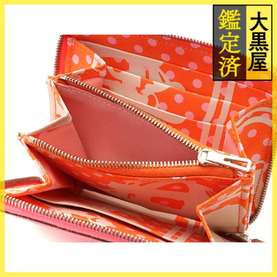 HERMES（エルメス） 財布 アザップ シルクインコンパクト ローズアザレ