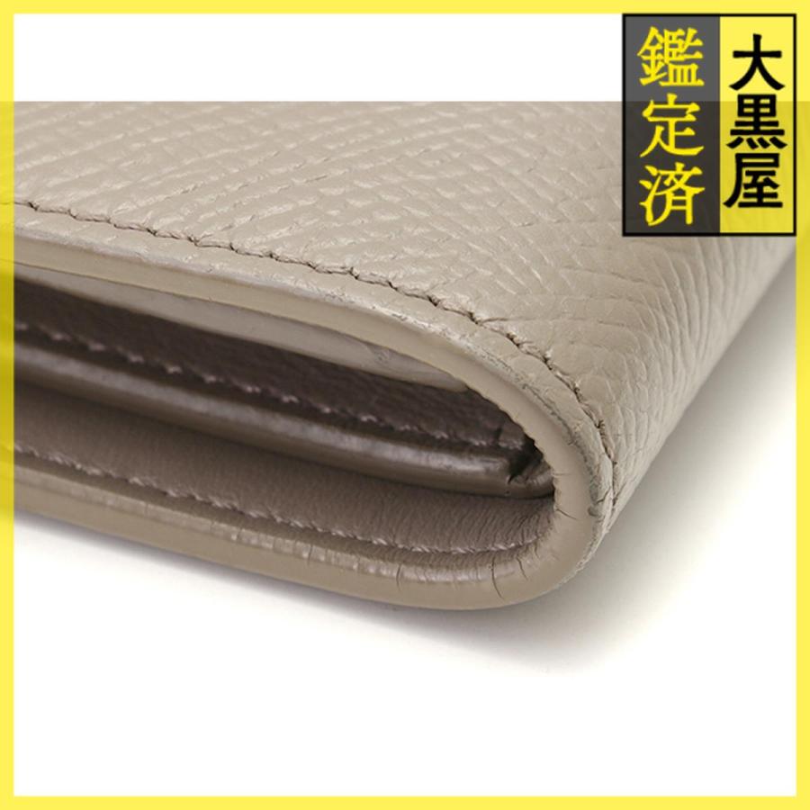 CELINE（セリーヌ） 財布 ミディアムストラップウォレット グレージュ