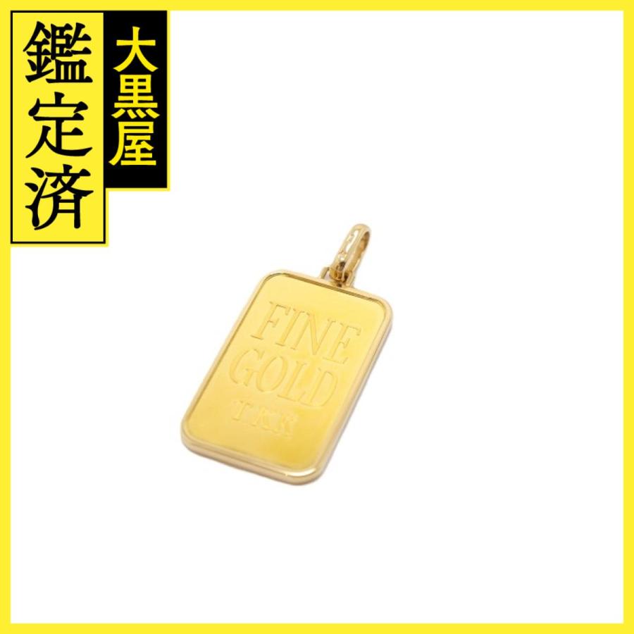GINZA TANAKA 田中貴金属 純金10gコインバー ペンダントトップ