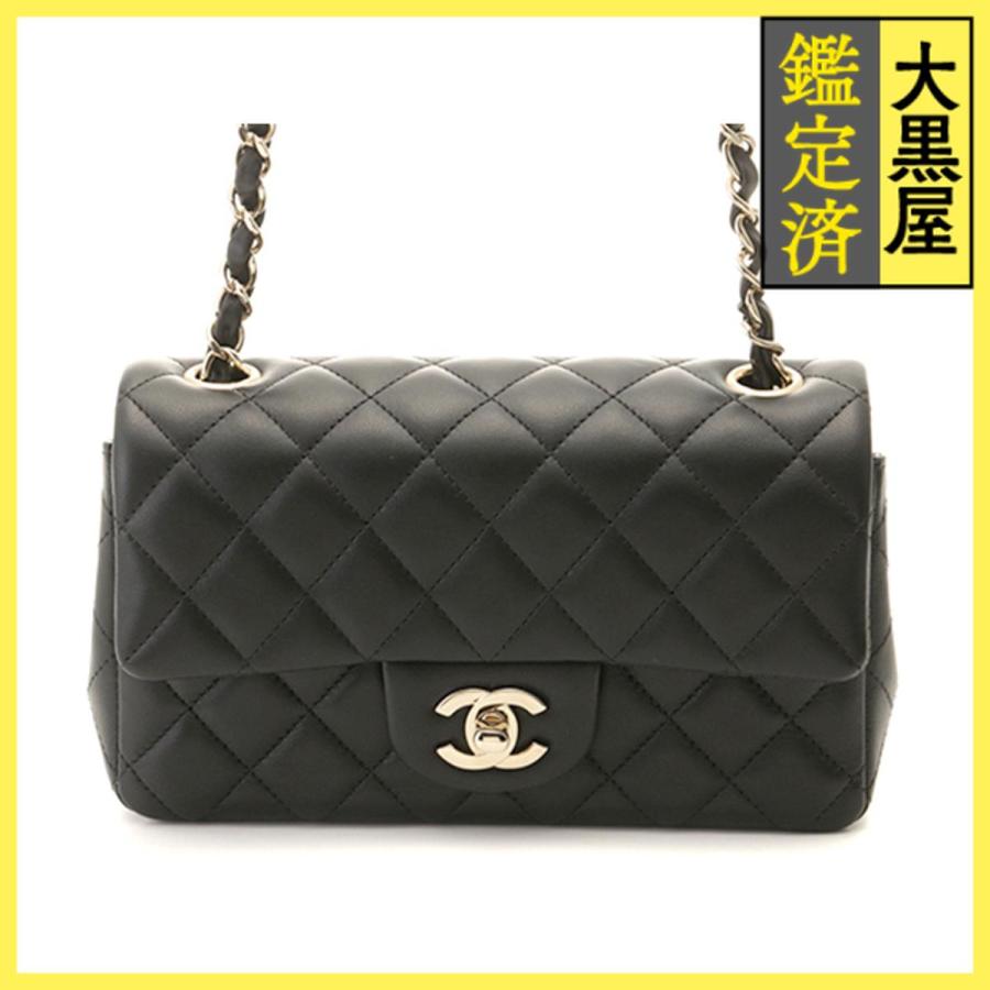 CHANEL マトラッセショルダーバッグ CHANEL シャネル ミニ クラシック マトラッセ20 チェーンショルダー