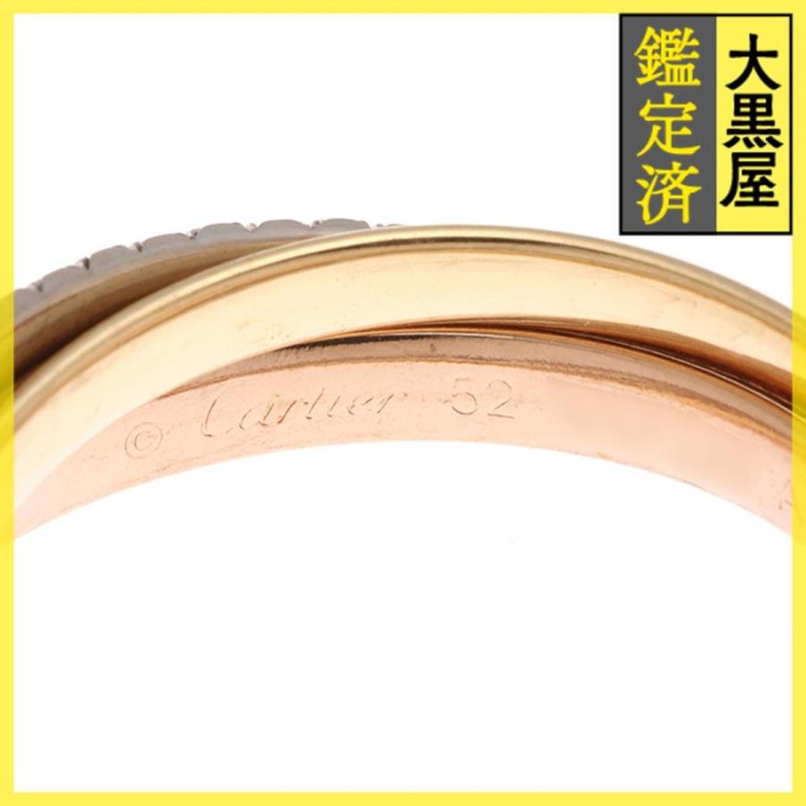 Cartier（カルティエ） トリニティ リング スモールモデル セミパヴェ