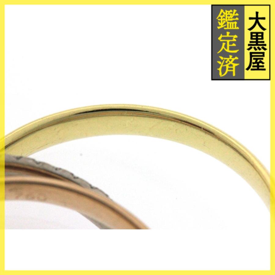 Cartier カルティエ トリニティ リング スモールモデル セミパヴェ