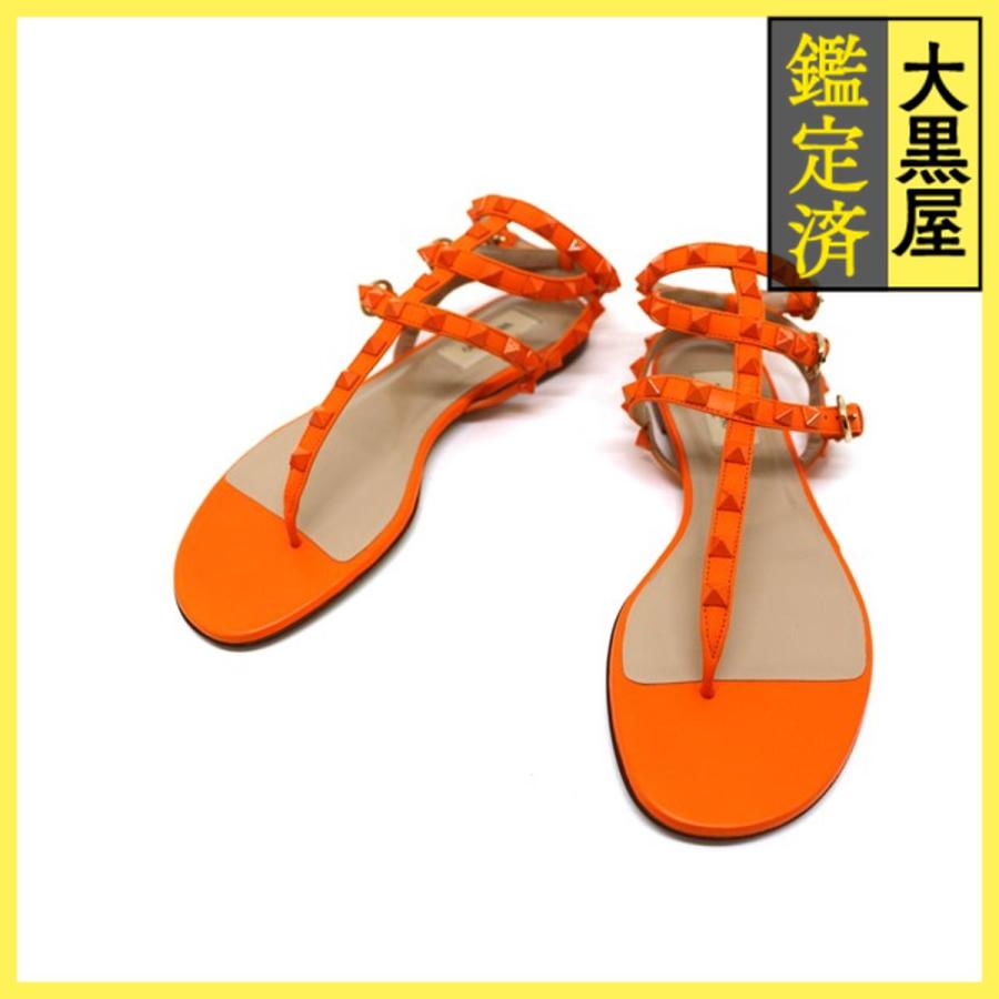 ヴァレンティノ　サンダル　37 ヴァレンティノ VALENTINO スタッズサンダル 37