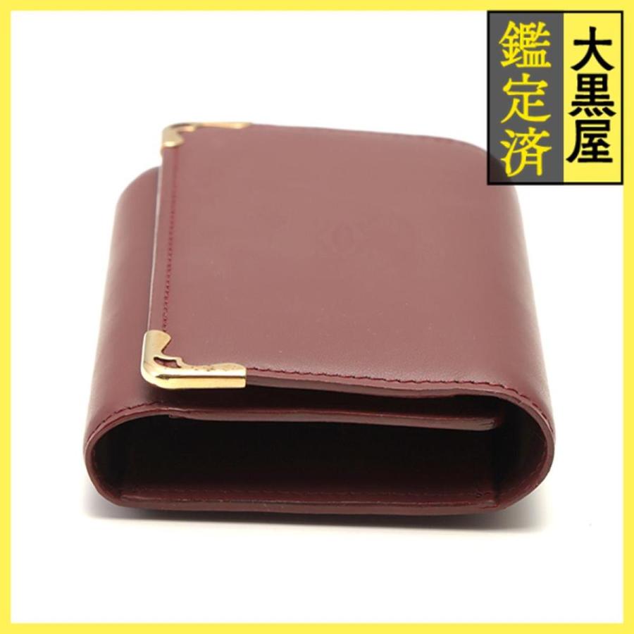Cartier（カルティエ） マストライン 6連キーケース ボルドー レザー