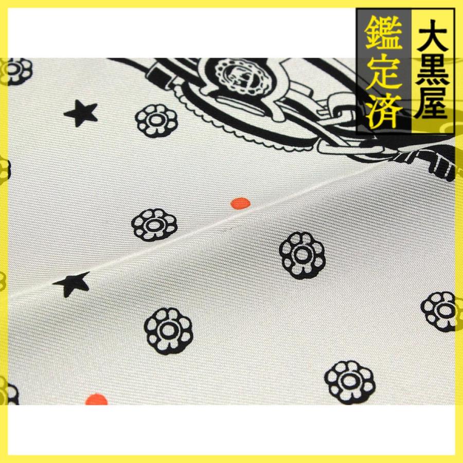 HERMES（エルメス） スカーフ カレ55 Brides et Destin Bandana グリ