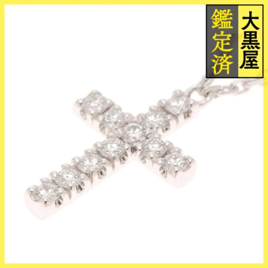 Cartier（カルティエ） クロス ネックレス K18ホワイトゴールド