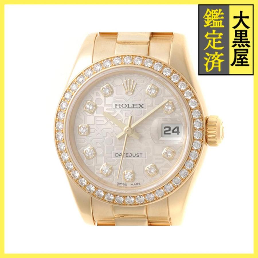 ROLEX（ロレックス） デイトジャスト 179138G YG 自動 シルバーCP/10PD