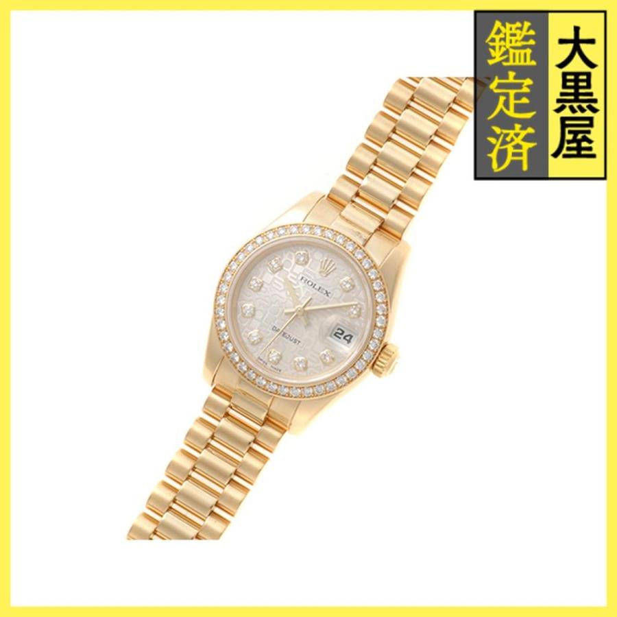 ROLEX（ロレックス） デイトジャスト 179138G YG 自動 シルバーCP/10PD