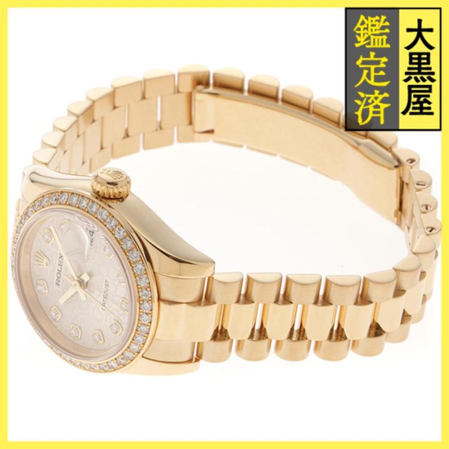ROLEX（ロレックス） デイトジャスト 179138G YG 自動 シルバーCP/10PD
