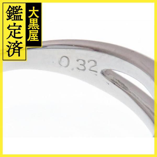 JEWELRY ノンブランドジュエリー ダイヤモンド リング PT900 D0.32ct 3.5g #7【430】｜daikokuya78｜06