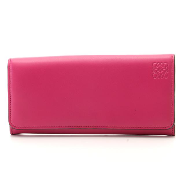 LOEWE（ロエベ） 二つ折ZIP長財布 109.54.F11 二つ折り財布 レザー