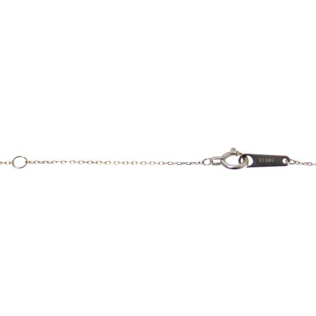 canal4℃ ヨンドシー ジュエリー K18WG/D/0.9g 貴金属・宝石 ネックレス