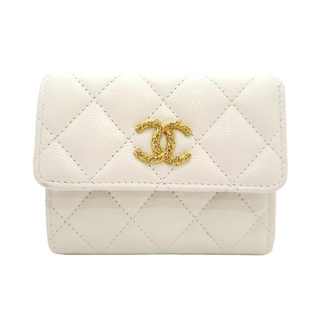 CHANEL（シャネル） マトラッセ スモール ウォレット AP5076 三つ折り 