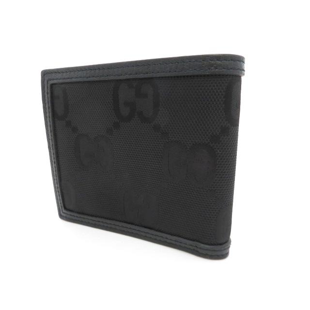 GUCCI（グッチ） オフザグリッド 625574 二つ折り財布 ナイロン/レザー
