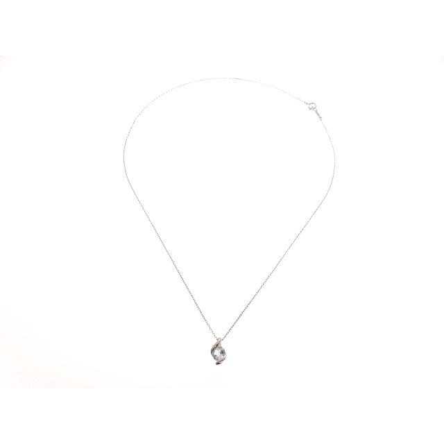 4℃ ヨンドシー ジュエリー アクアマリン ペンダント 2.2g 貴金属・宝石 