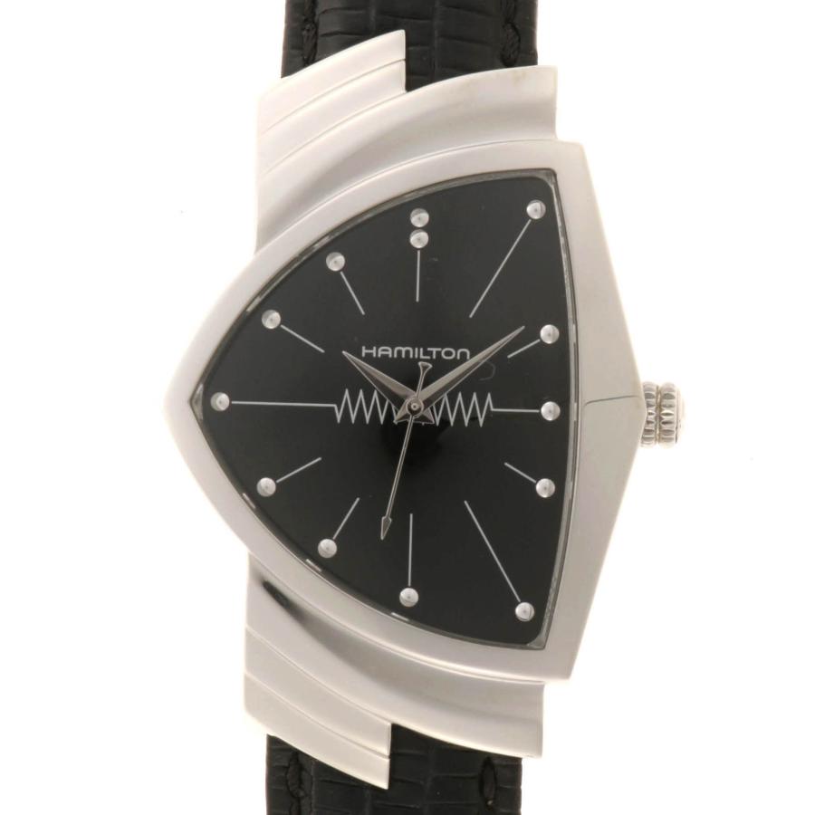 HAMILTON ハミルトン 新品同様 ベンチュラ H244112 メンズ HAMILTON（ハミルトン） ベンチュラ H244112 腕時計 牛革/ステンレス