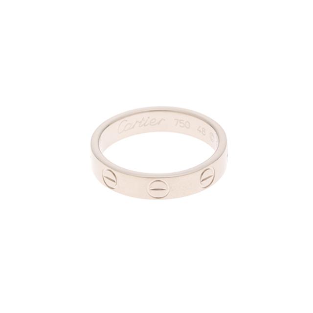 Cartier（カルティエ） ミニラブ リング 指輪 WG ホワイトゴールド 48 