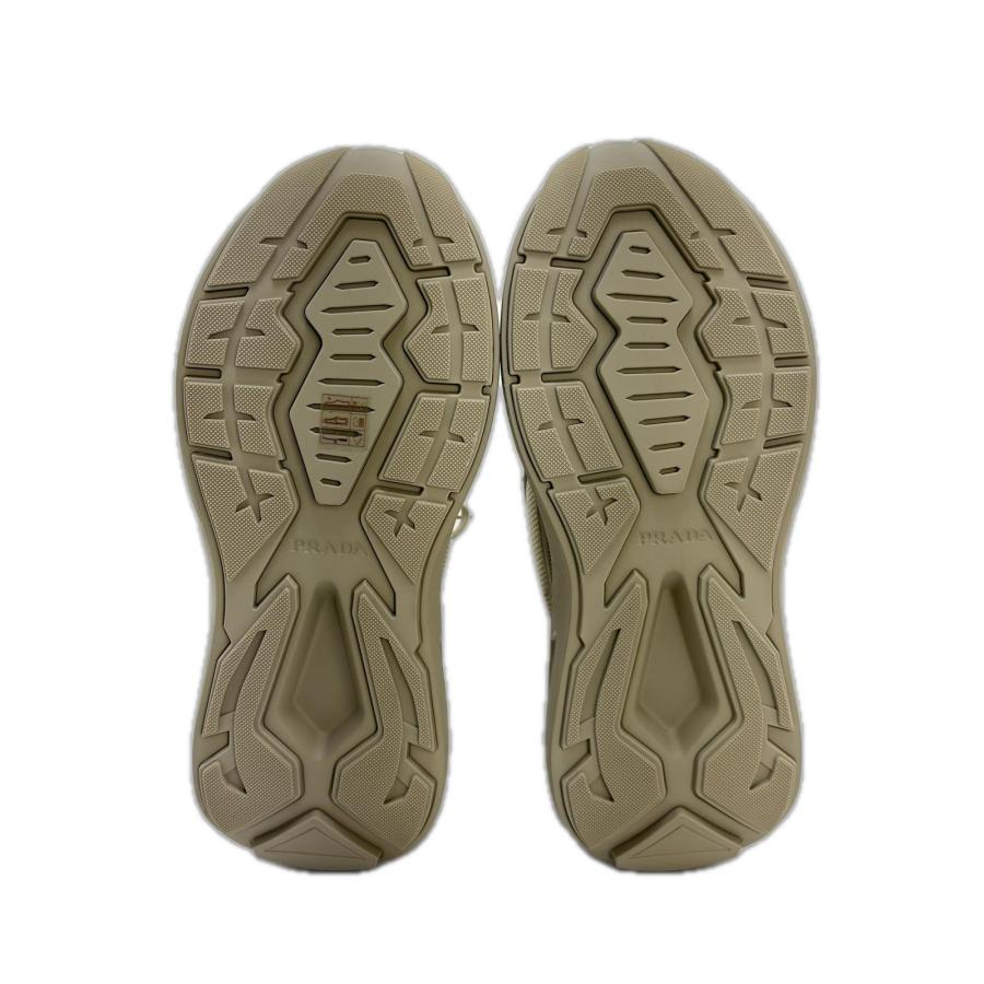 プラダ  2EG424 システムスニーカー メンズ 7.5 PRADA（プラダ） システムスニーカー メンズ7.5（約26.5xm） ベージュ