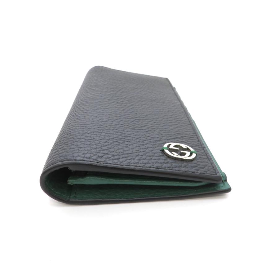 GUCCI（グッチ） インターロッキングG 二つ折り財布 610467 カーフ