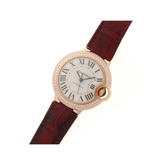 Cartier（カルティエ） バロンブルーMM 33mm ダイヤベゼル（二重