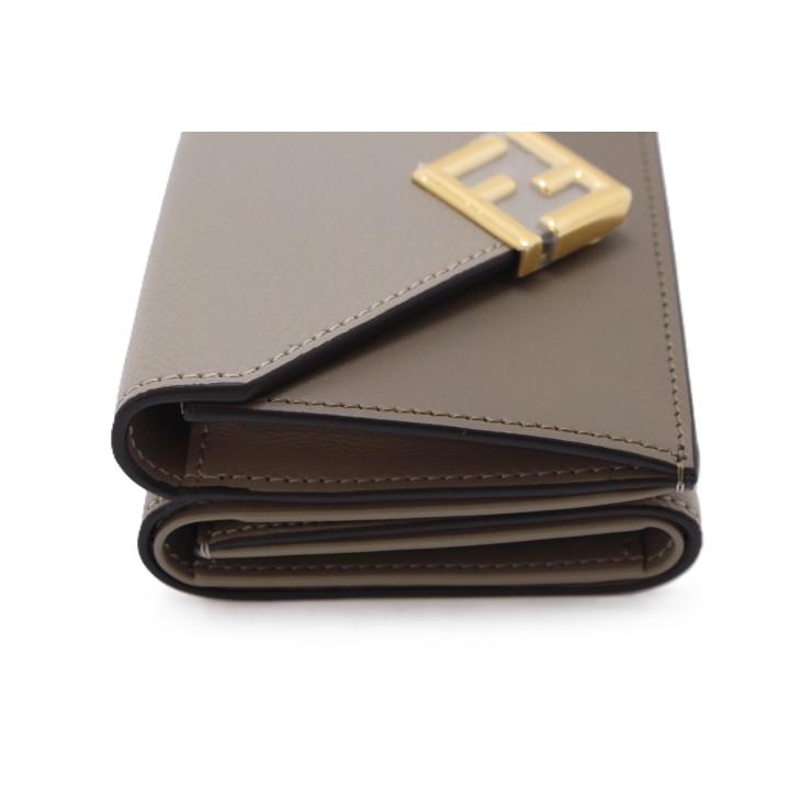FENDI（フェンディ） バッグ FFダイヤモンド三つ折財布 グレー
