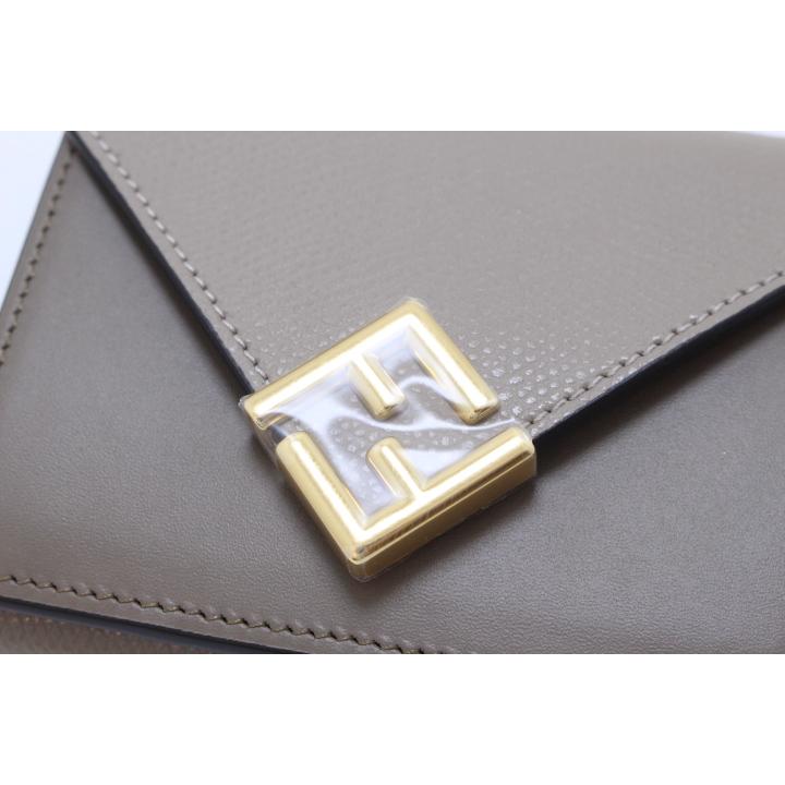 FENDI（フェンディ） バッグ FFダイヤモンド三つ折財布 グレー