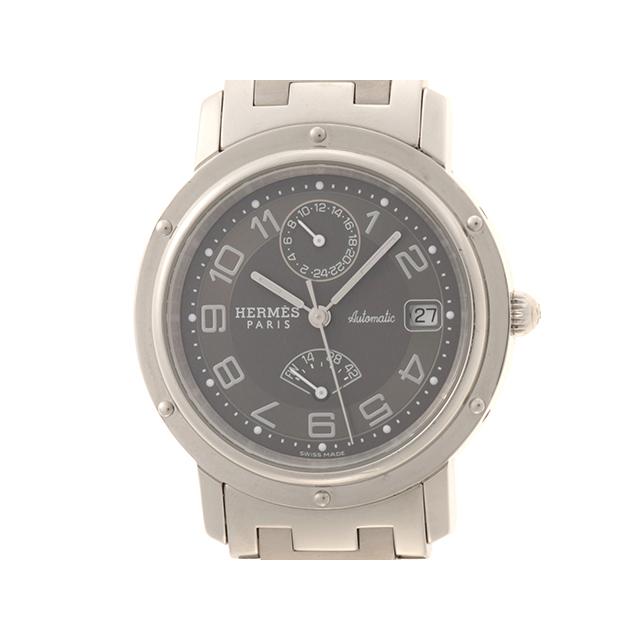HERMES（エルメス） クリッパーパワーリザーブ CL2.810 グレー 腕時計 