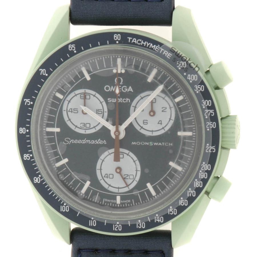 OMEGA×SWATCH Missionon Earth オメガスウォッチ中古品 Swatch（スウォッチ） オメガ/スウォッチ ミッション オン アース