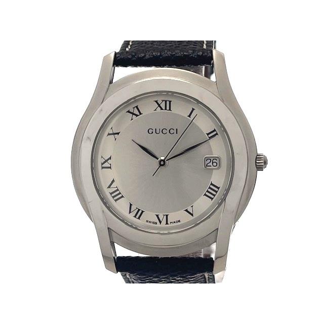 GUCCI（グッチ） 5500M 5500M 腕時計 ステンレススチール/レザー