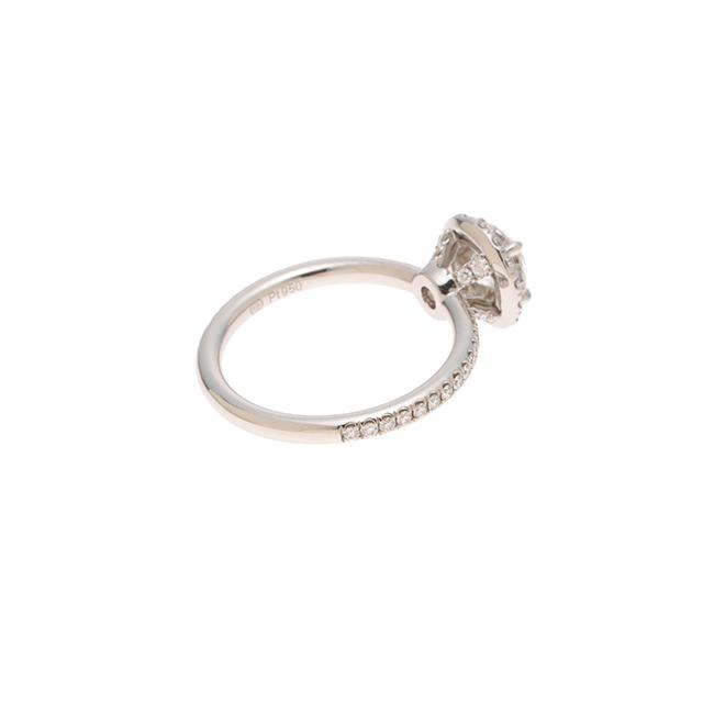 HARRY WINSTON ハリーウィンストン ラウンドマイクロパヴェR/PT950/D0 