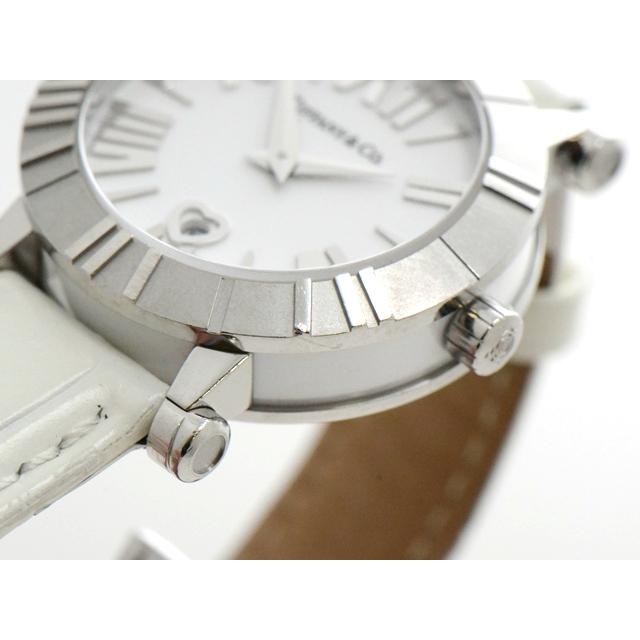 TIFFANY&Co. ティファニー アトラスドーム Z1300.11.11A20A71A 腕時計 SS/クロコレザー クオーツ レディース【中古】【473】の画像