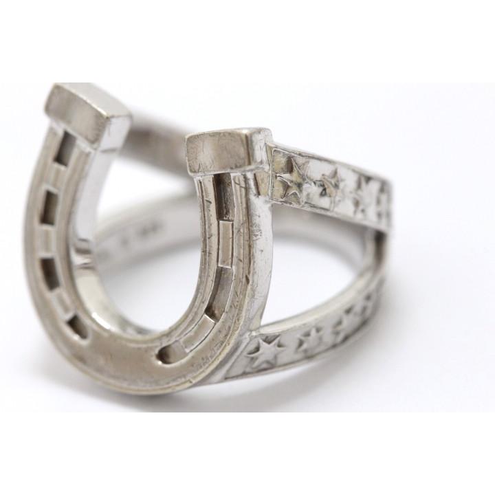 STAR JEWELRY スタージュエリー ホースシュー 馬蹄 リング・指輪 11号