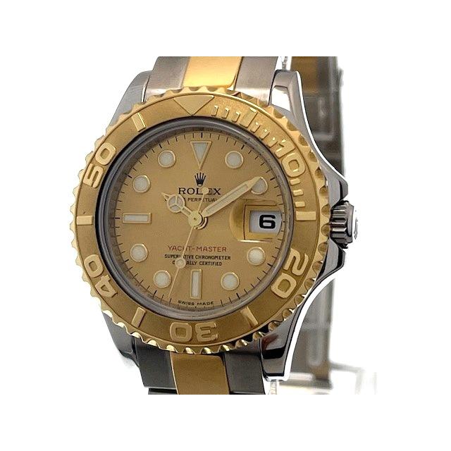 ロレックス ヨットマスター SS/K18YG K番 169623 ROLEX 腕時計 ウォッチ 白文字盤 ROLEX（ロレックス） ヨットマスター 169623 腕時計 K18YG/SS
