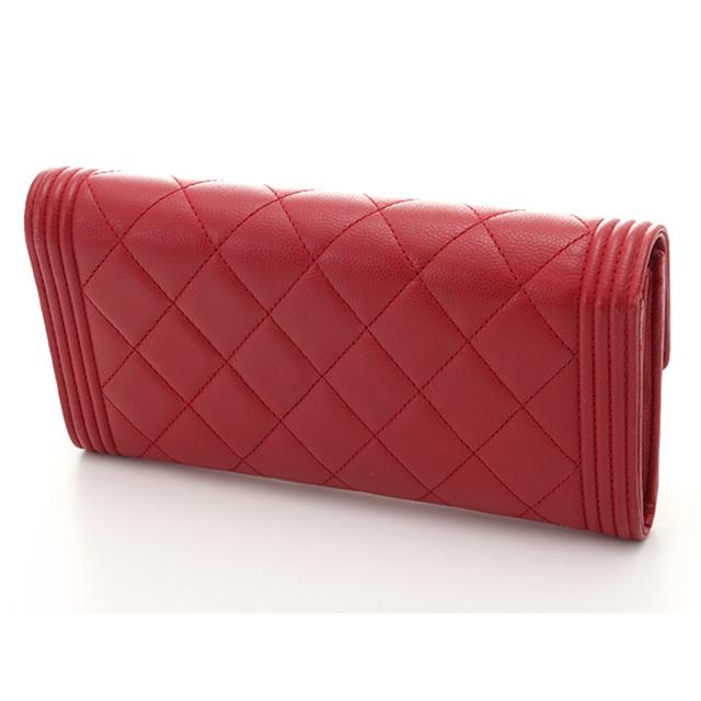 CHANEL（シャネル） ロングフラップウォレット 長財布 ボーイシャネル 
