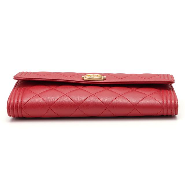 CHANEL（シャネル） ロングフラップウォレット 長財布 ボーイシャネル 
