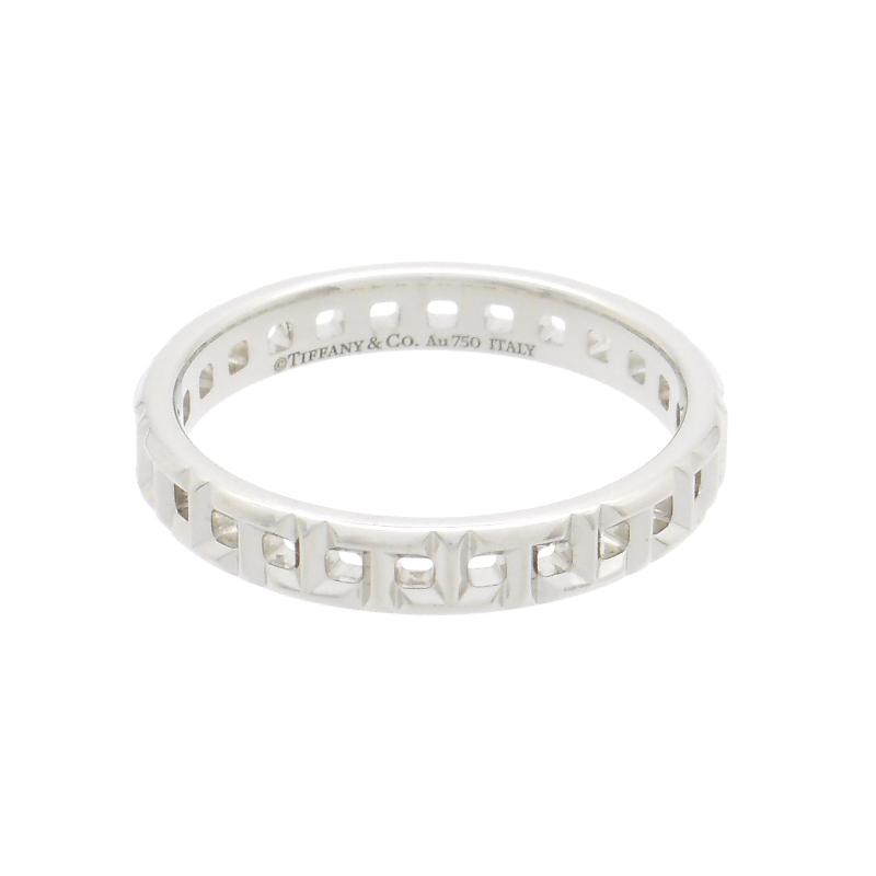 TIFFANY&Co.（ティファニー） TトゥルーナローR リング・指輪 ホワイト 
